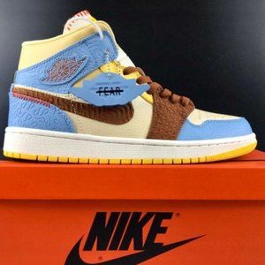 NEW Air Jordan 1 Mid SE Maison Chateau Rouge -10.5